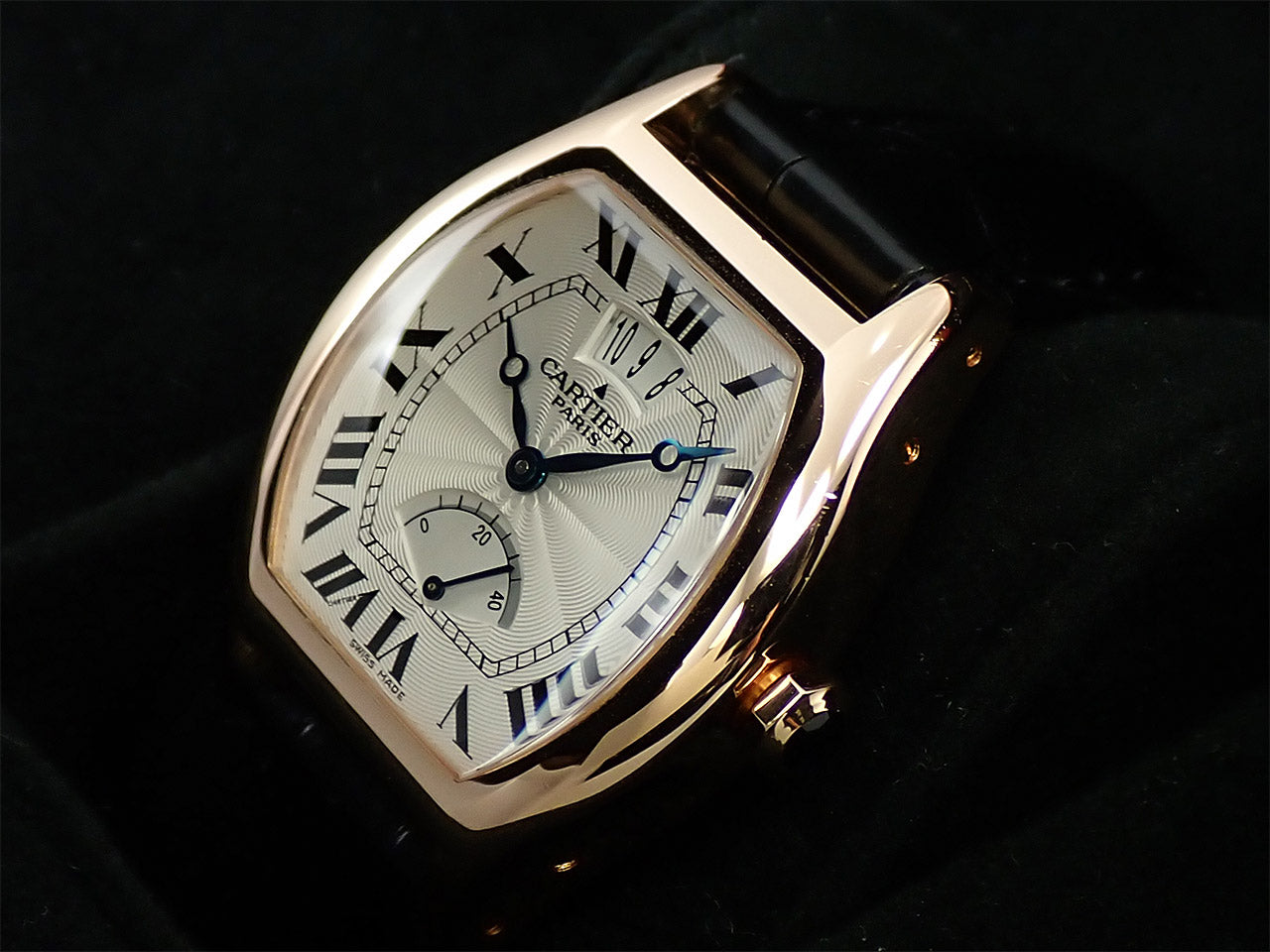Cartier Tortue Power Reserve Date Reference 2689G