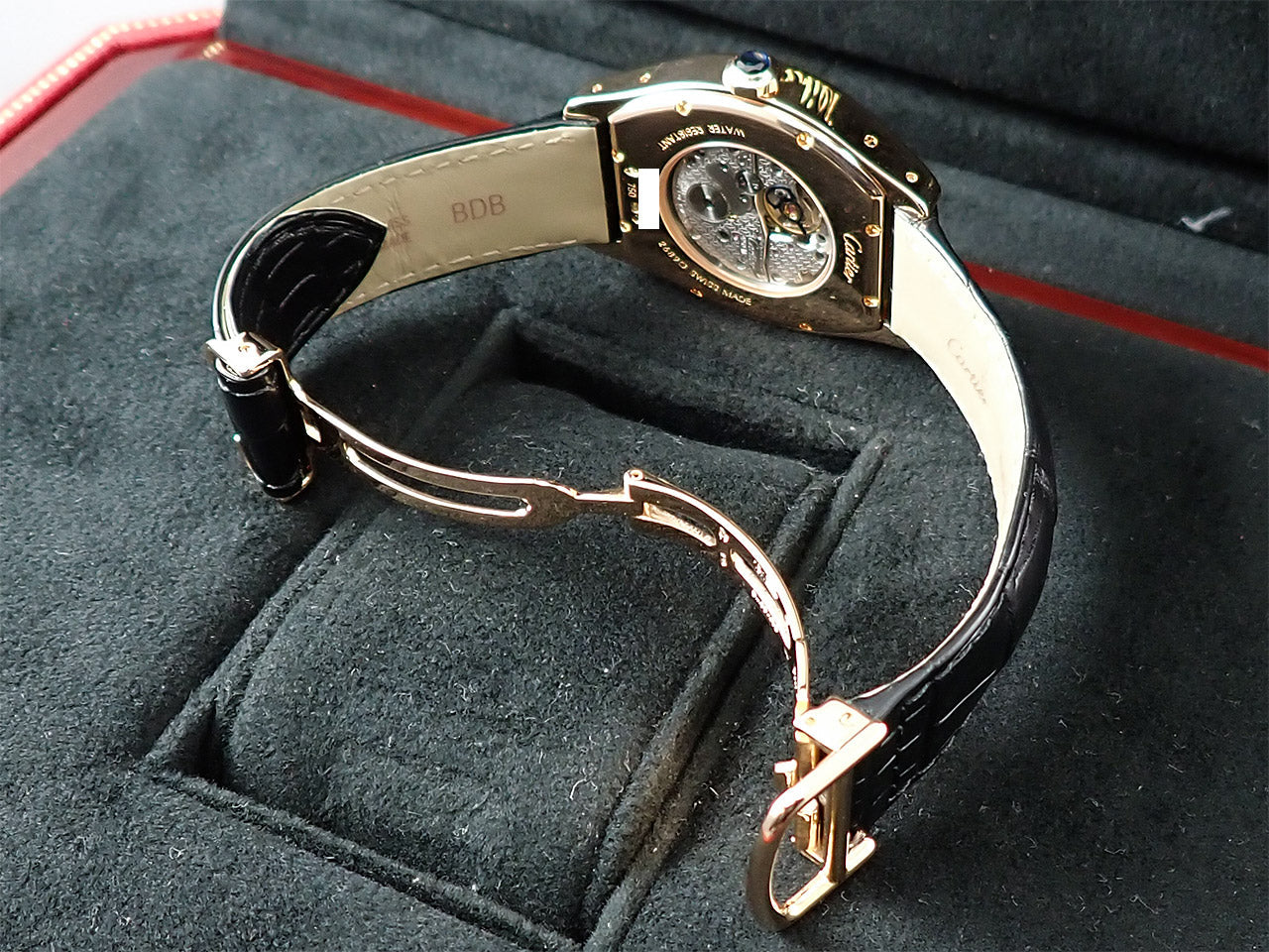 Cartier Tortue Power Reserve Date Reference 2689G